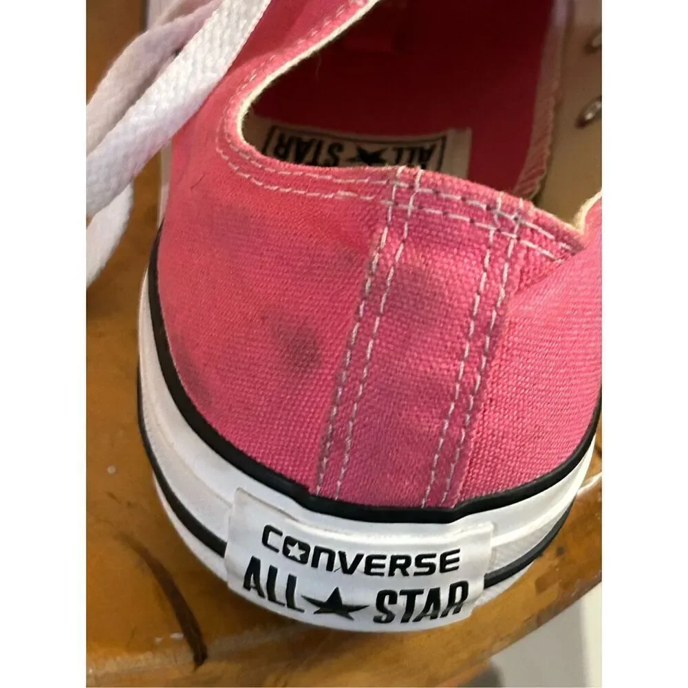 Converse All-Star, tennis shoes, pink unisex Men 9 Women 11￼￼ - Picture 11 of 12